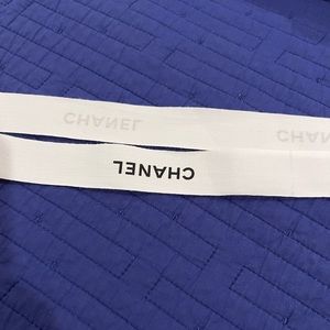 2 Chanel strings. REAL that came with my purchase.Can be used for gift wrapping!